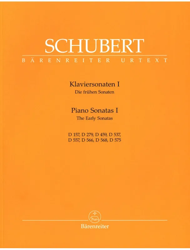Franz Schubert Piano Sonatas I - The Early Sonatas (noty na klavír) Hit Sezóny