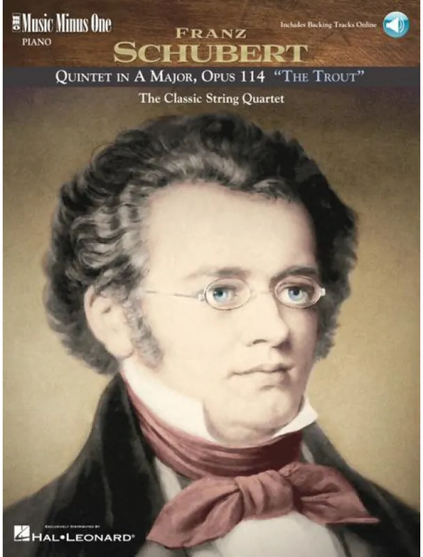 Franz Schubert Quintet in A Major, Op. 114, D667 "The Trout" (noty na klavír) (+audio) Výprodej