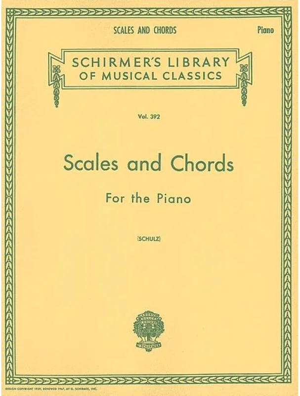 Nízká Cena Franz Schulz Scales and Chords In All the Major and Minor Keys (noty na klavír)