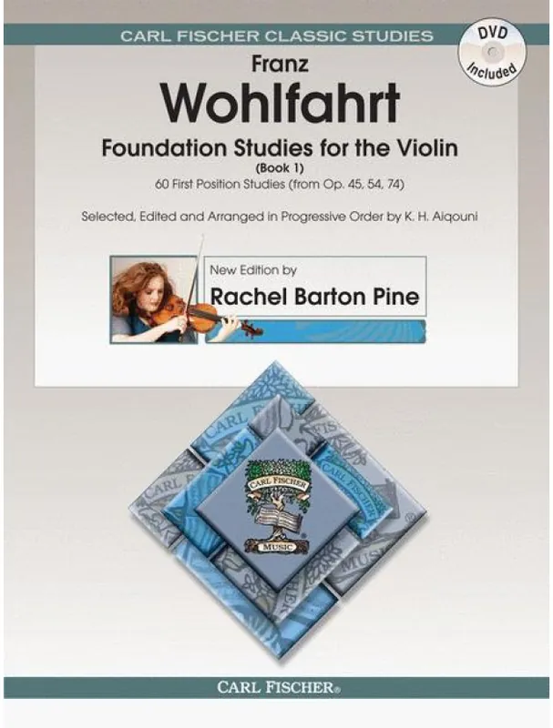 Ihned K Objednání Franz Wohlfahrt Foundation Studies for The Violin 1 (noty na housle) (+DVD)
