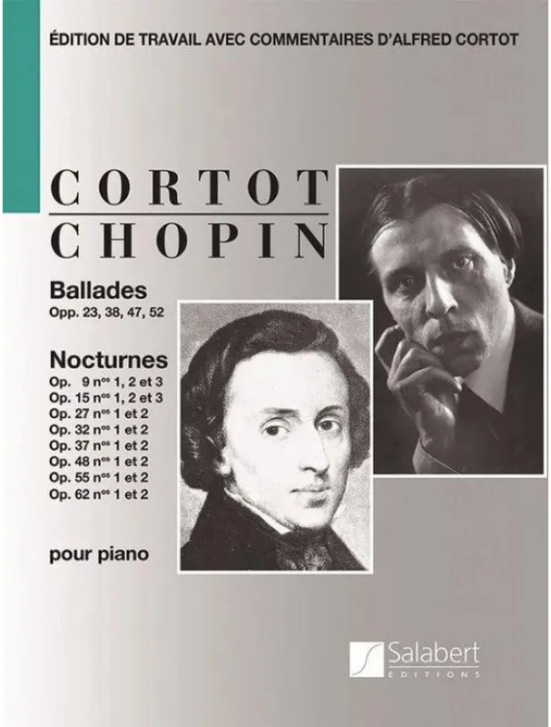 Frédéric Chopin Ballades - Nocturnes (noty na klavír) Nejprodávanější