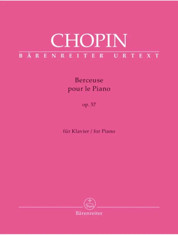 Frederic Chopin Berceuse Op. 57 (noty na klavír) Novinka