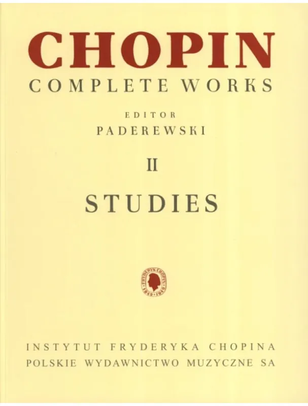 Top Prodej Frédéric Chopin Complete Works II Studies (noty na klavír)