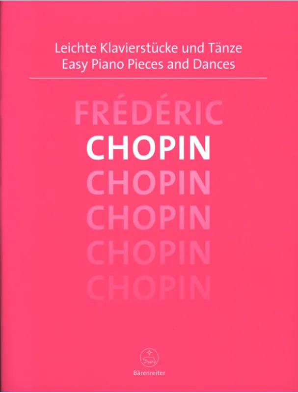 Top Prodej Frédéric Chopin Easy Piano Pieces and Dances (noty na klavír)