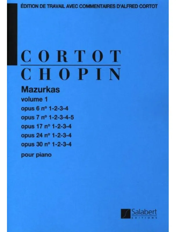 Frédéric Chopin Mazurkas Op 6, 7, 17, 24, 30 - volume 1 (noty na klavír) Horká Nabídka
