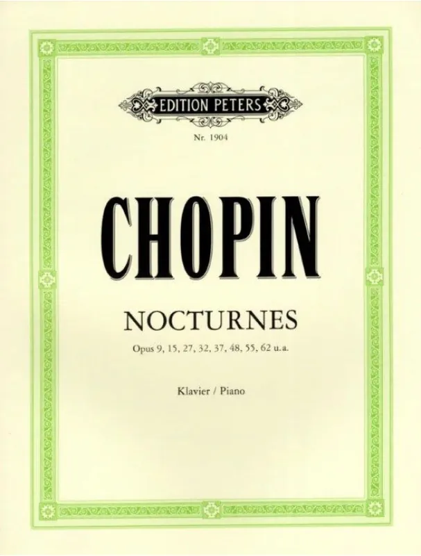Frédéric Chopin Nocturnes (noty na klavír) Sezónní Sleva