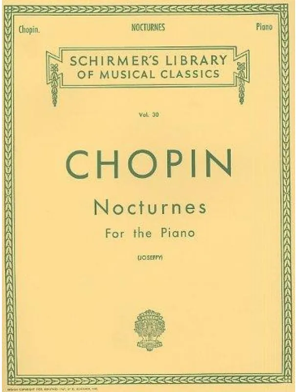 Nízká Cena Frederic Chopin Nocturnes For The Piano (noty na sólo klavír)
