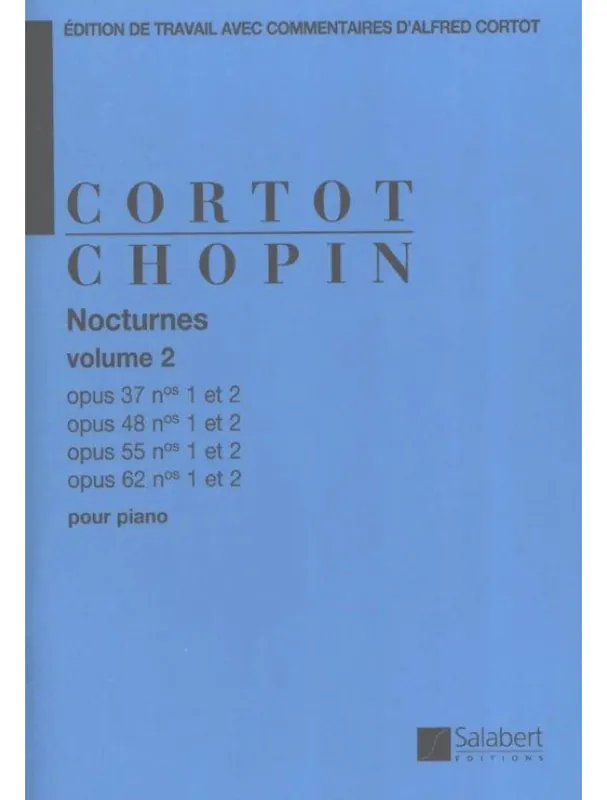 Frédéric Chopin Nocturnes Op 37, 48, 55, 62 - volume 2 (noty na klavír) Levný