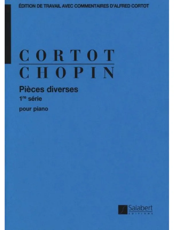 Frédéric Chopin Pieces Diverses 1re série (noty na klavír) Pouze Dnes