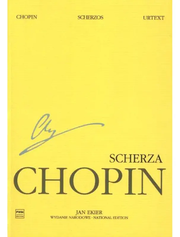 Frédéric Chopin Scherzos, Op.20, 31, 39, 54 (noty na klavír) Značkový