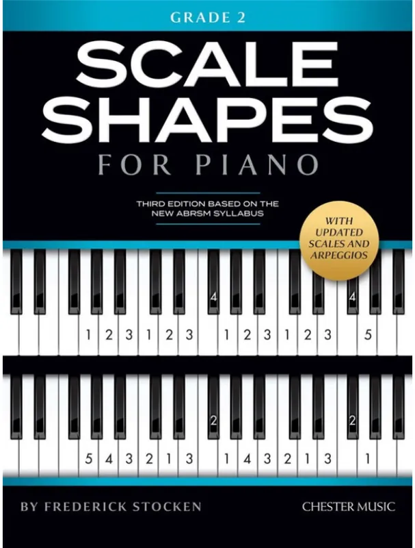 Akční Nabídka Frederick Stocken Scale Shapes For Piano Grade 2 (klavírní stupnice)