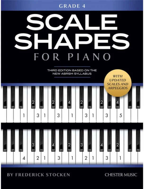 Frederick Stocken Scale Shapes For Piano Grade 4 (klavírní stupnice) Nejlepší Volba