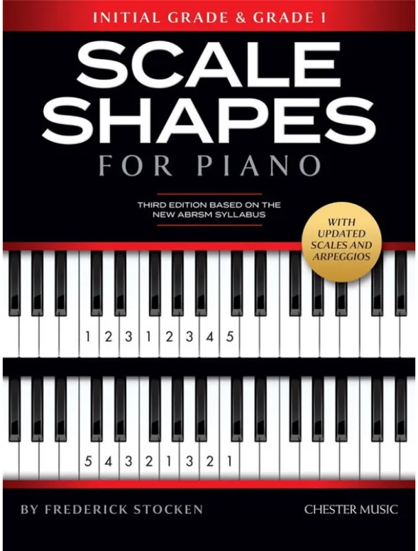 Frederick Stocken Scale Shapes For Piano – Initial and Grade 1 (klavírní stupnice) Nízká Cena