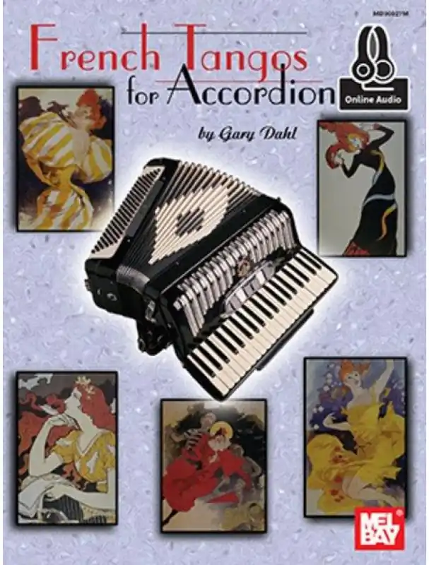 Originální French Tangos For Accordion (noty na akordeon) (+audio)