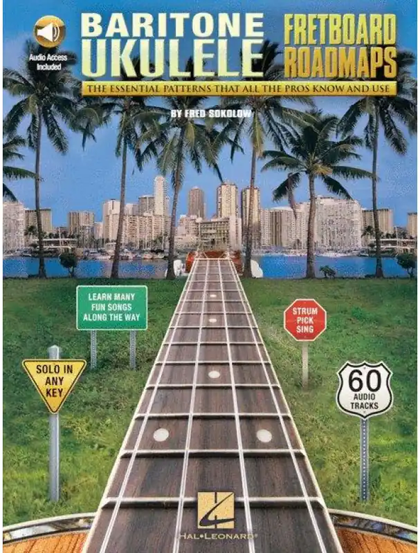 Fretboard Roadmaps - Baritone Ukulele (noty, tabulatury na ukulele) (+audio) Super Cena