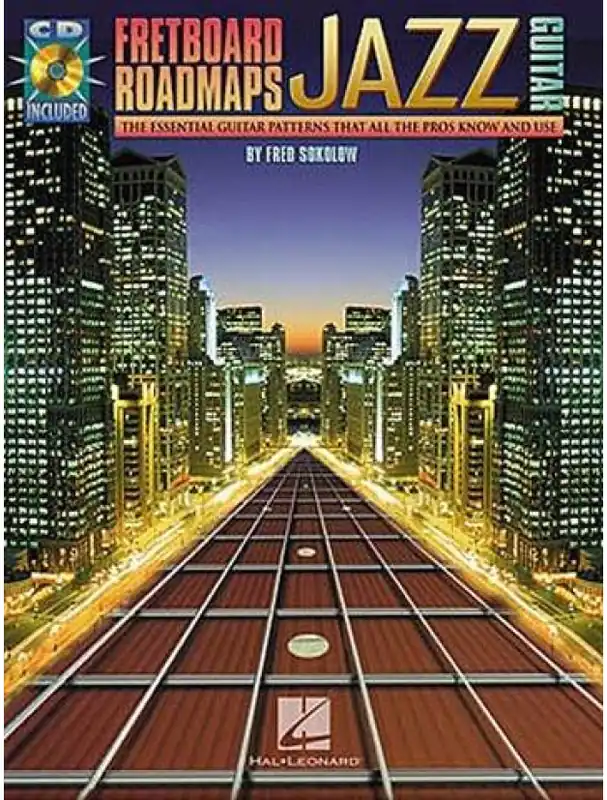Výhodná Nabídka Fretboard Roadmaps Jazz Guitar (noty, tabulatury, kytara) (+audio)