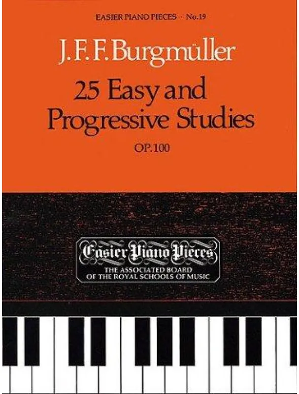Aktuální Friedrich Burgmüller 25 Easy And Progressive Studies For Piano Op.100 (ABRSM) (noty na sólo klavír)