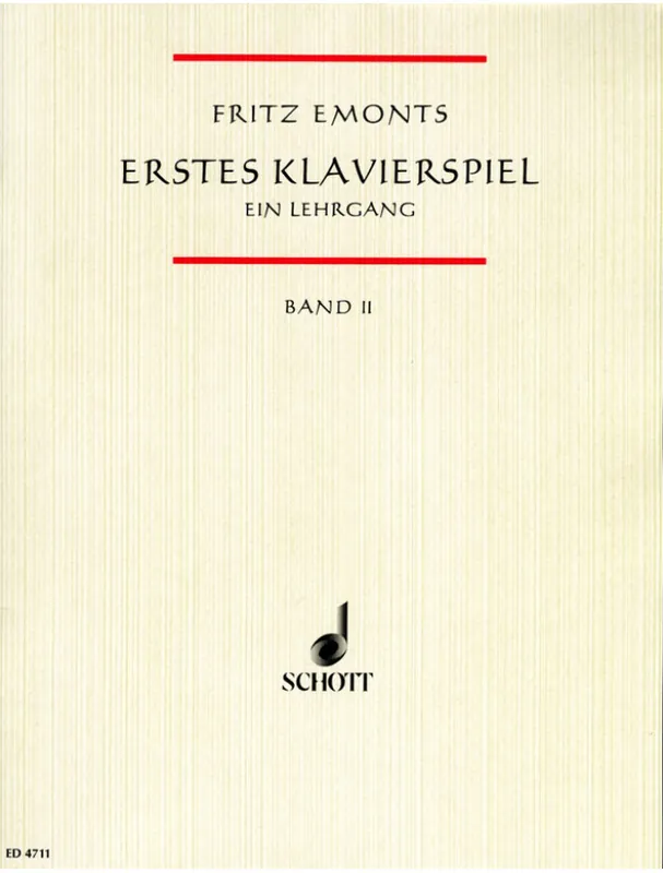 Koupit Online Fritz Emonts Erstes Klavierspiel 2 (noty na klavír)