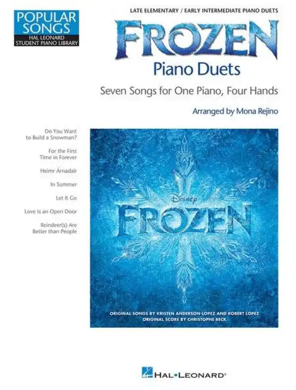 Výprodej Frozen / Ledové království - Piano Duets (noty na čtyřruční klavír)