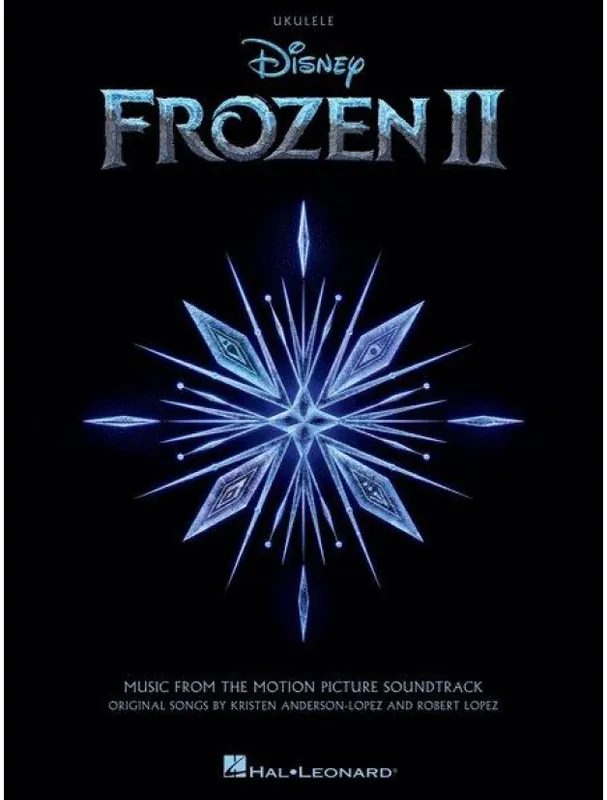 Akční Cena Frozen II / Ledové království 2 (noty, melodická linka, akordy na ukulele)