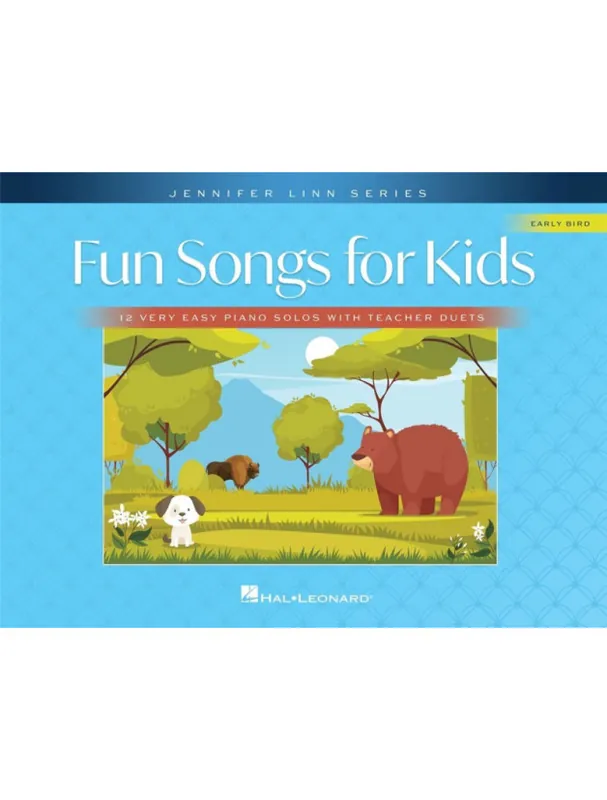 Expresní Doručení Fun Songs for Kids (noty na snadný klavír)