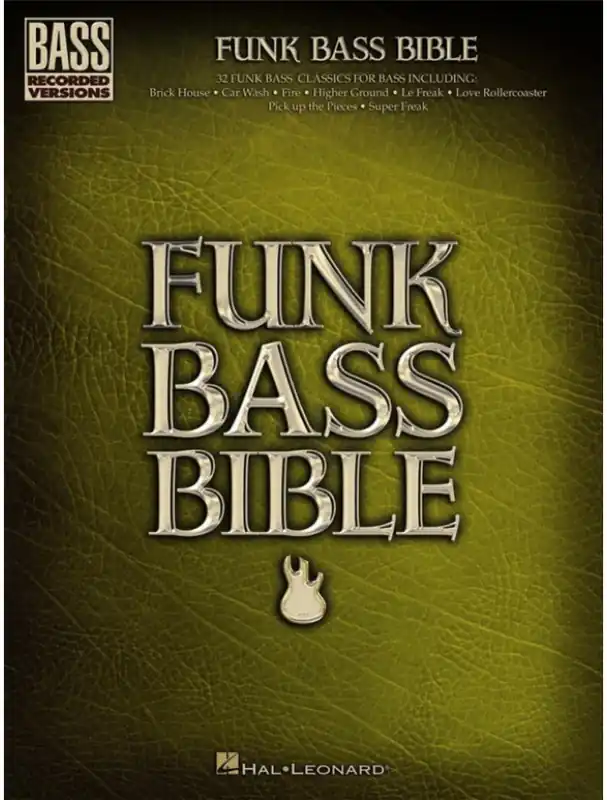 Bezpečná Platba Funk Bass Bible (noty, tabulatury na baskytaru)