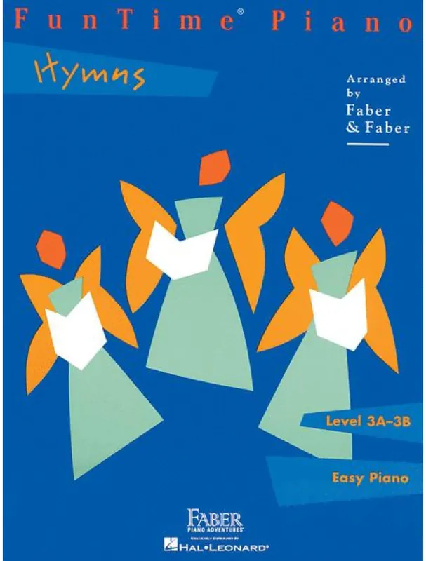 Dokud Zásoby Vydrží FunTime Piano Hymns Level 3A-3B (noty na klavír)