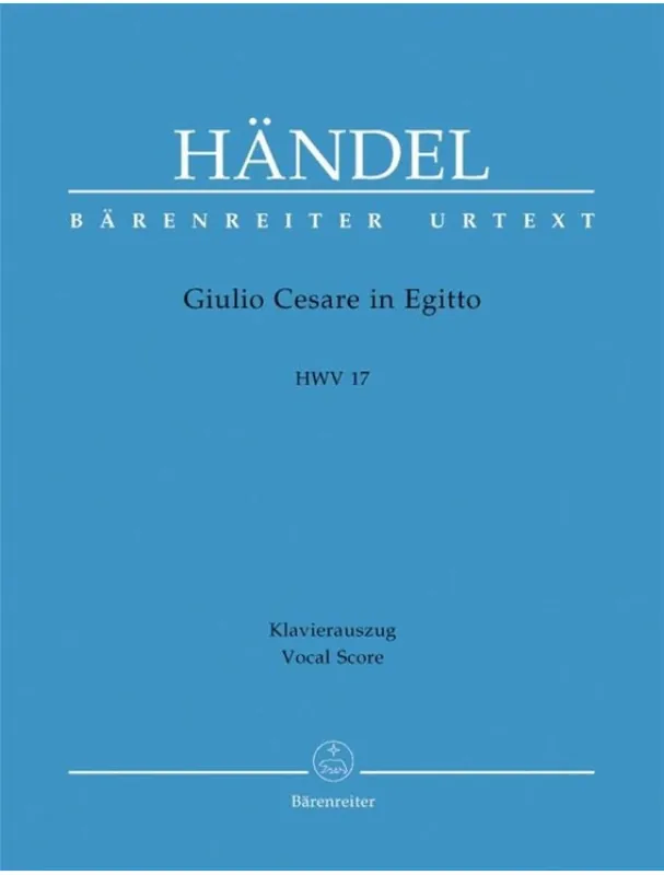 Nejlepší Cena G.F. Händel Giulio Cesare In Egitto HWV 17 (noty na klavír, zpěv)