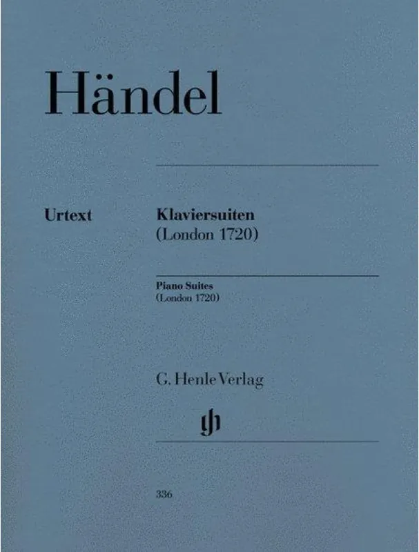 G.F. Händel Piano Suites (London 1720) (noty na klavír) Aktuální