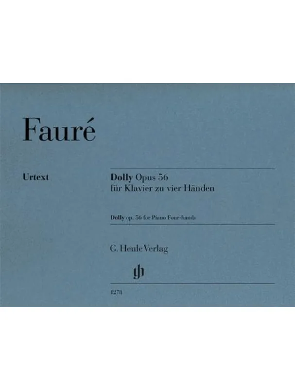 Omezená Nabídka Gabriel Fauré Dolly op. 56 (noty pro čtyřruční klavír)