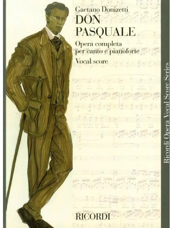 Nízká Cena Gaetano Donizetti Don Pasquale, IT/ENG (noty na klavír, zpěv)