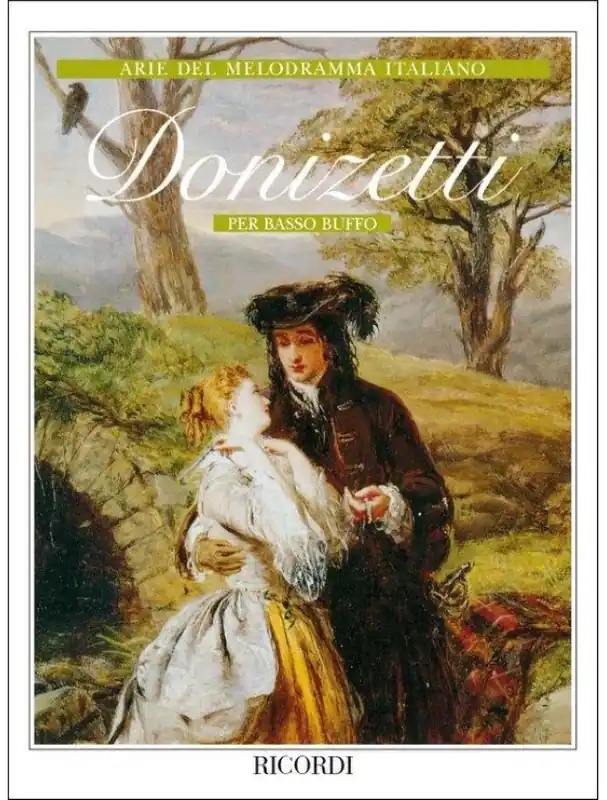 Vrácení Zdarma Gaetano Donizetti Donizetti per Basso Buffo (noty na klavír, zpěv)