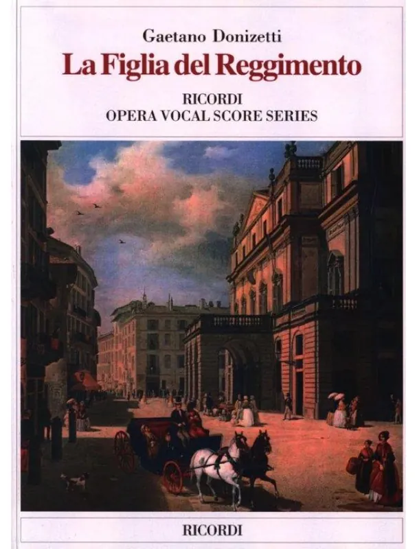Gaetano Donizetti La figlia del reggimento, IT (noty na klavír, zpěv) Ověřený