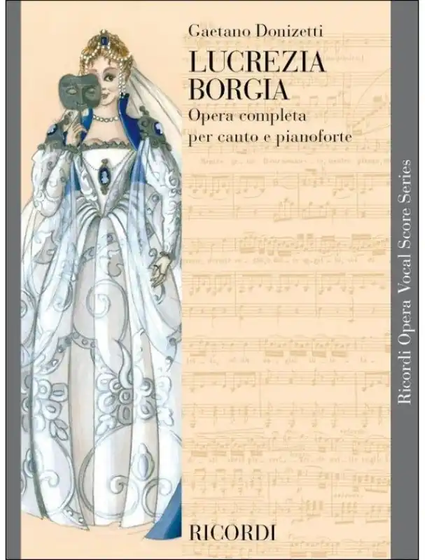 Gaetano Donizetti Lucrezia Borgia, IT (noty na klavír, zpěv) Oblíbený
