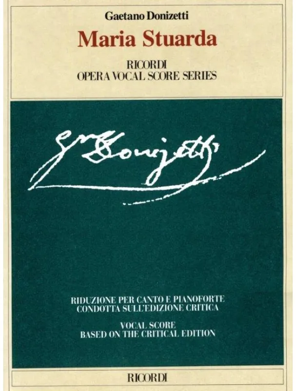 Gaetano Donizetti Maria Stuarda, IT/ENG (noty na klavír, zpěv) Sezónní Sleva