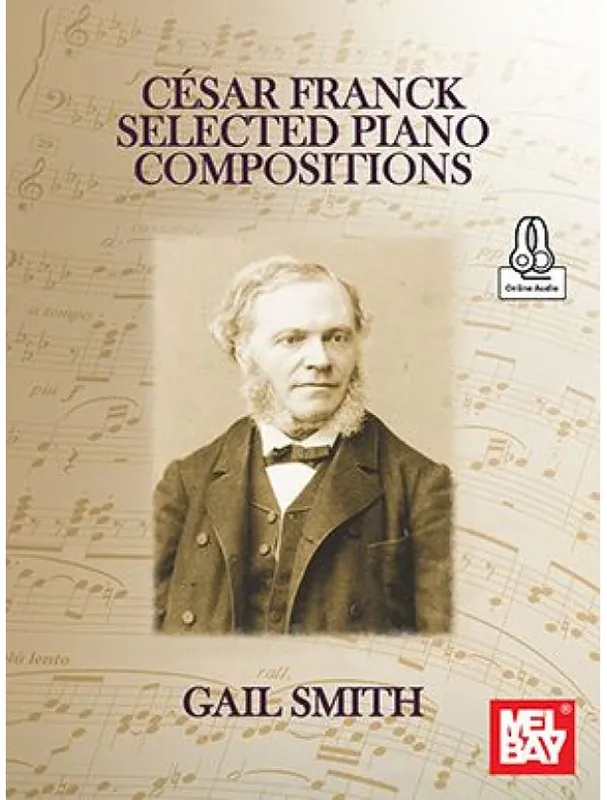 Pouze Dnes Gail Smith Cesar Franck Selected Piano Compositions (noty na klavír)(+audio)