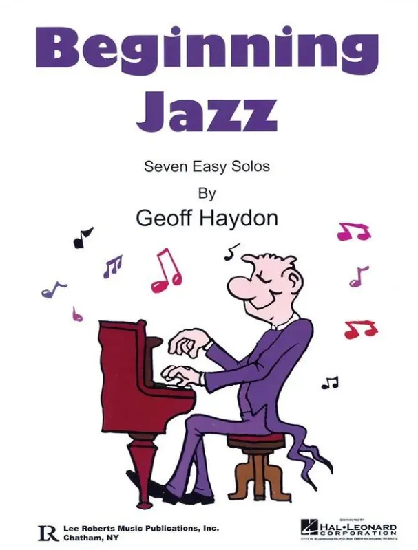 Geoff Haydon Beginning Jazz - Seven Easy Solos (noty na klavír)(+audio) Dokud Zásoby Vydrží