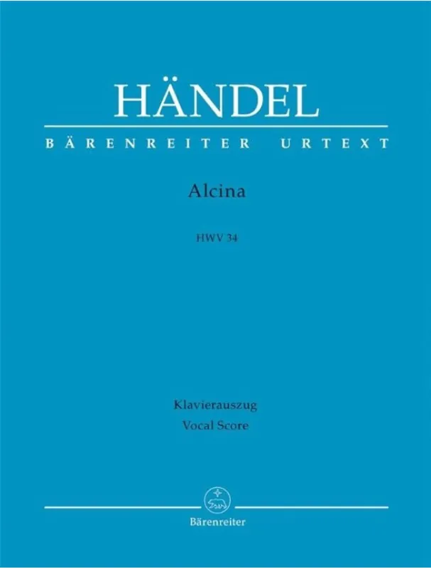 Top Prodej Georg Friedrich Händel Alcina HWV 34 (noty klavír, zpěv)