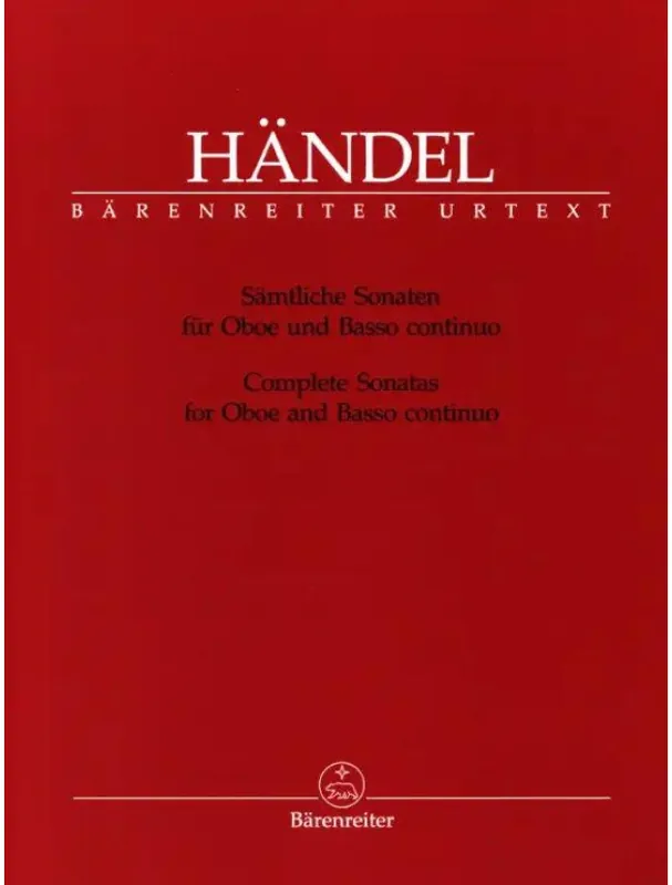 Georg Friedrich Händel Complete Sonatas (noty na hoboj, basso continuo) Akce