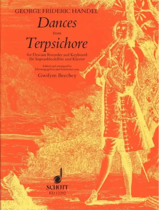 Poslední Šance Georg Friedrich Händel Dances From Terpsichore (noty na zobcovou flétnu, klavír)