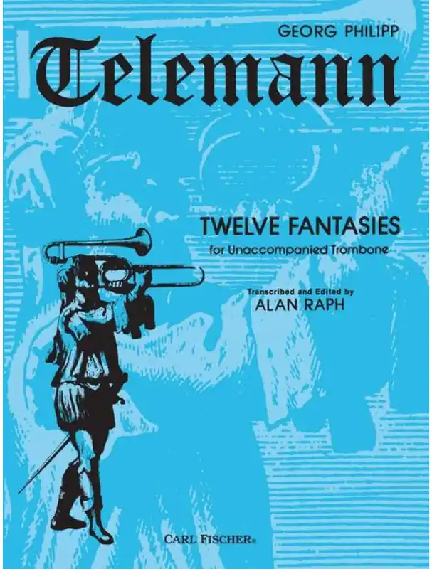 Georg Philipp Telemann 12 Fantasies (noty na pozoun) Akční Nabídka