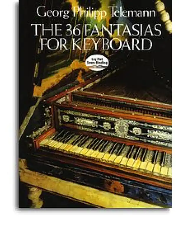 Nejlepší Volba Georg Philipp Telemann The 36 Fantasias For Keyboard (noty na klavír)