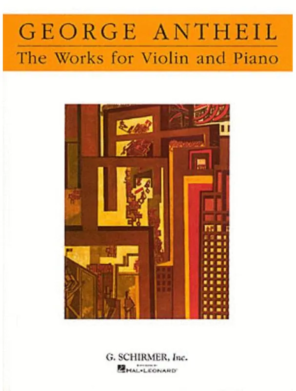 Super Cena George Antheil Works for Violin and Piano (noty na housle, klavír)