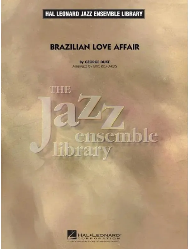 Sleva George Duke Brazilian Love Affair (noty pro jazzový orchestr, party, partitura)