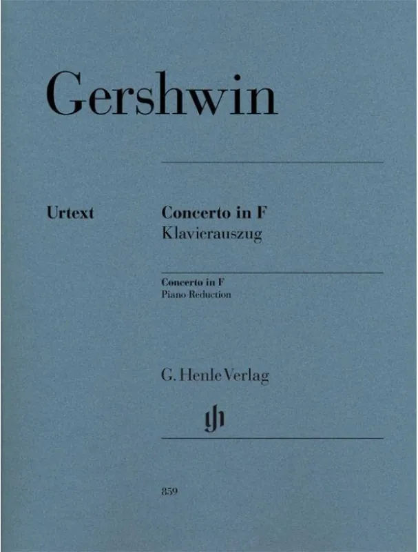 Koupit Online George Gershwin Concerto in F for Piano and Orchestra (noty na čtyřruční klavír)