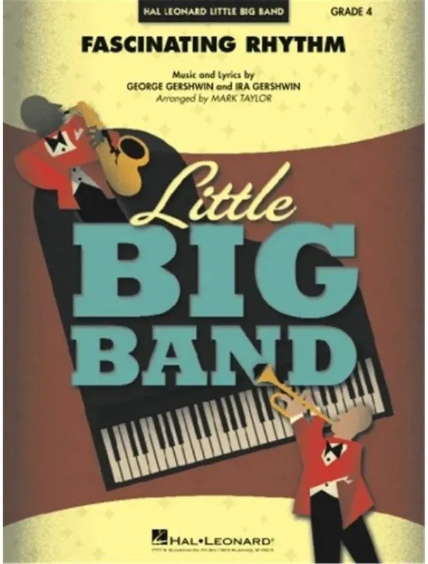 George Gershwin Fascinating Rhythm (noty pro malý jazzový big band, party, partitura) Výhodná Nabídka