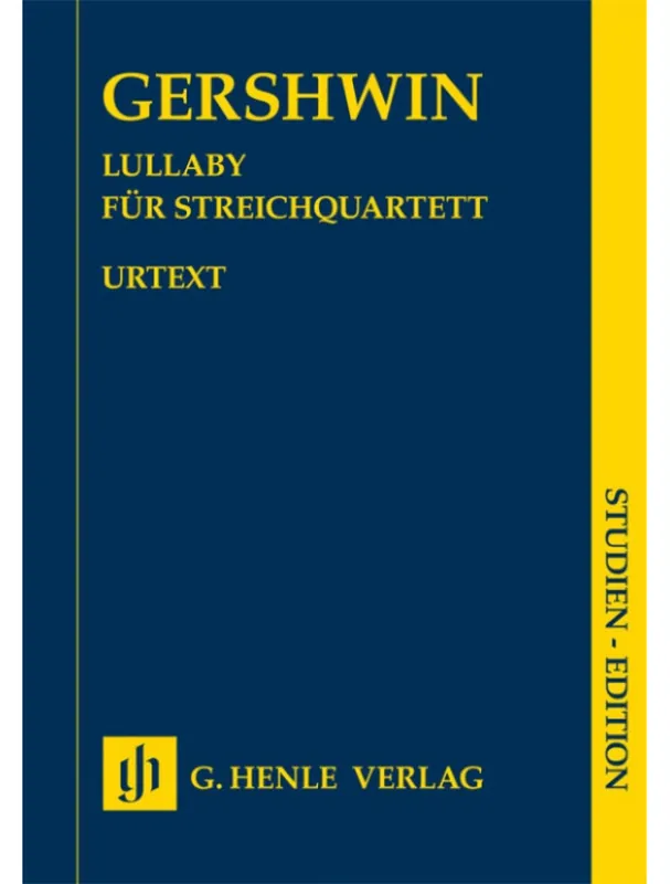 Koupit Online George Gershwin Lullaby (noty, smyčcový kvartet)