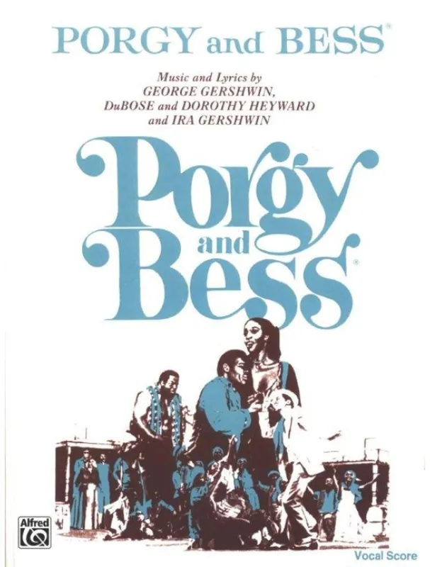 Akční Cena George Gershwin Porgy and Bess (noty na klavír, zpěv)