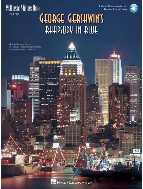 Časově Omezené George Gershwin Rhapsody in Blue (noty na klavír) (+audio)