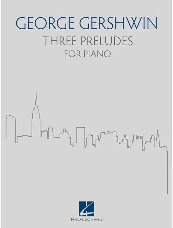 Ověřený George Gershwin Three Preludes for Piano (noty na klavír)